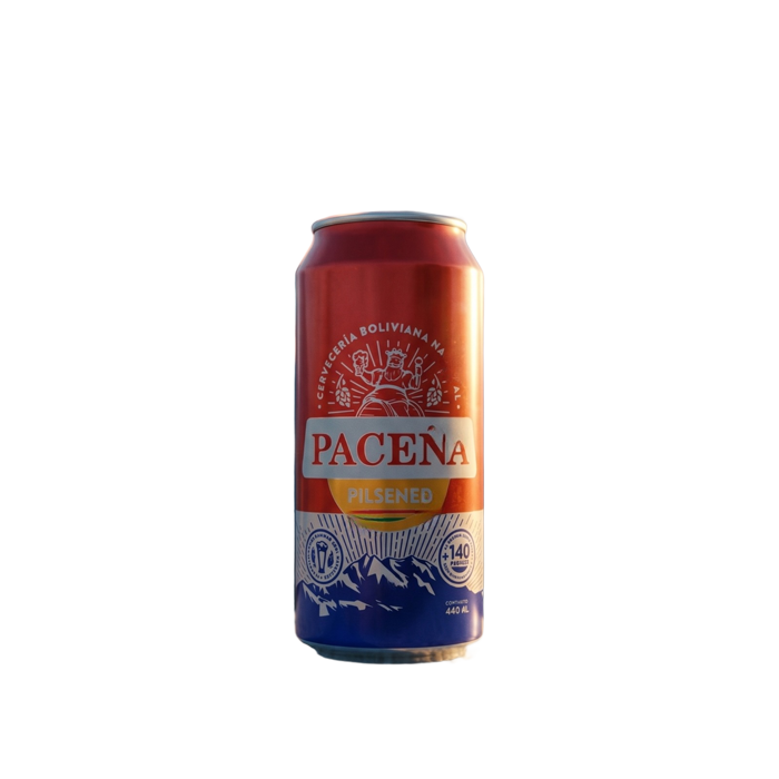 Lata de Paceña Pilsener