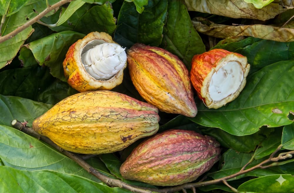 Vainas de cacao silvestre del Beni